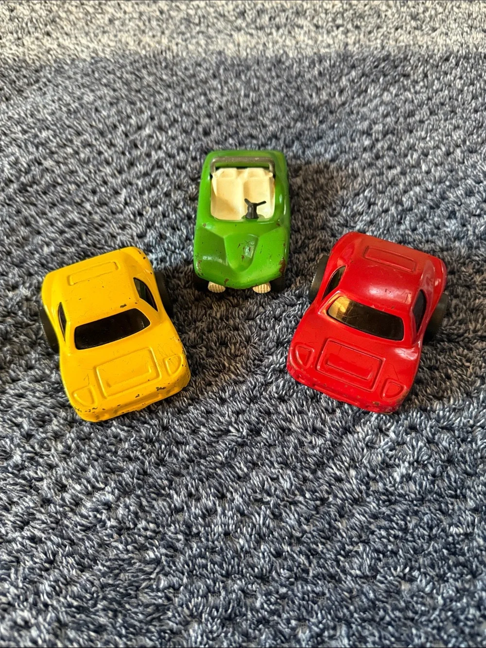 Tonka Mini Metal Car Trio - Red, Yellow & Green
